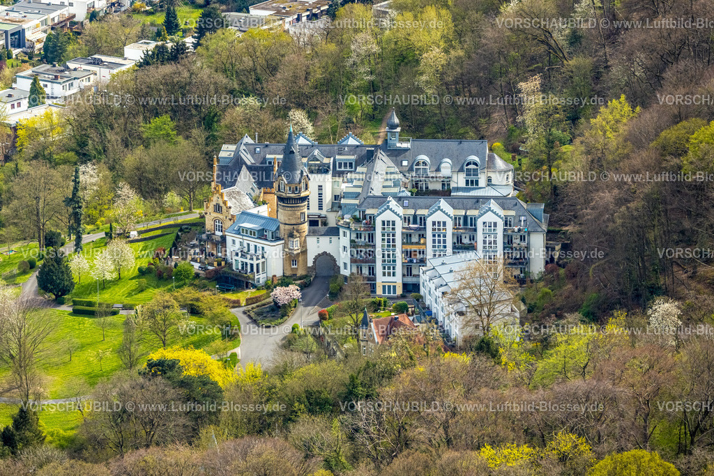 Bonn220403580 | Luftbild, Rosenburg, Villa mit Wohnungen und Appartements, Kessenich, Bonn, Rheinland, Nordrhein-Westfalen, Deutschland