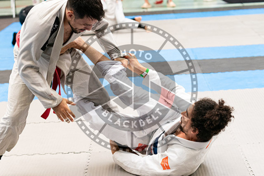 20230826PBB51440 | Fighters compete during the AJP INTLPRO BJJ and grappling competition in Hamburg, Germany, on August 26 2023.