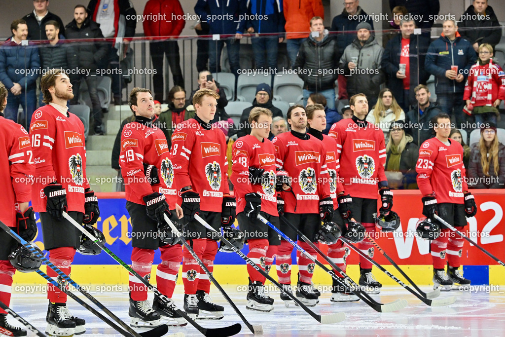 Österreich vs. Ungarn 14.12.2023 | Österreich vs. Ungarn 14.12.2023, Österreich vs. Ungarn  am 14.12.2023 in Klagenfurt (Heidi Horten Arena), Austria, (Photo by Bernd Stefan)