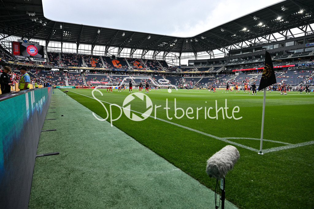 FC Bayern München - TQL Stadium | Es ist angerichtet - das TQL Stadium im Cincinnati wartet auf der erste Gruppenspiel des FC Bayern bei der diesjaehrigen Club WM / FIFA Club World Cup: FC Bayern Muenchen - Auchkland City FC, TQL Stadium am 15.06.2025 / NOT FOR SALE IN USA