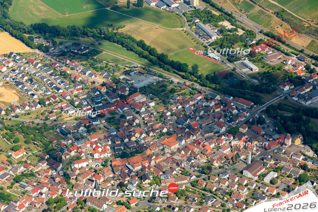 Das Luftbild zeigt : Markelsheim Bad Mergentheim - Die Luftaufnahme wurde 2023 vom UL-Flugzeug aus erstellt ( keine Drohne ) - Hochauflösende Luftaufnahme - Für grossformatige Ausdrucke geeignet. Die Geschenkidee !Mit Lizenz und Bildrechte bestellbar