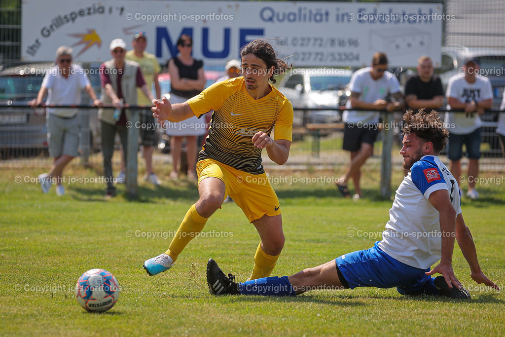 BQ3I5523 | 11.06.2023; Relegation Rückspiel zur Kreisliga A Dillenburg; Rasenplatz Sinn; SG Sinn/Hörbach - SSV Wissenbach; Ergebnis 2:1 (1:0)
