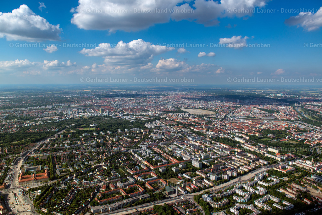 9300344 | Blick über Untersendling in Richtung Norden, München