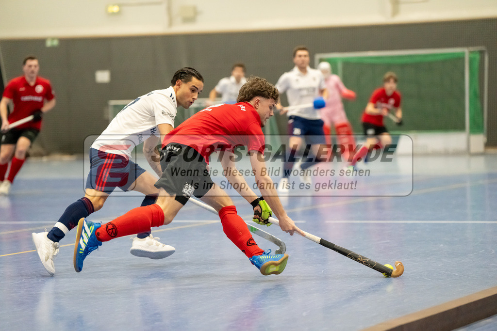 HK_20250201_102080 | 2. Bundesliga Halle Herren Düsseldorfer HC - Club Raffelberg am 1.2.2025 Halle am Seestern, Düsseldorf ,