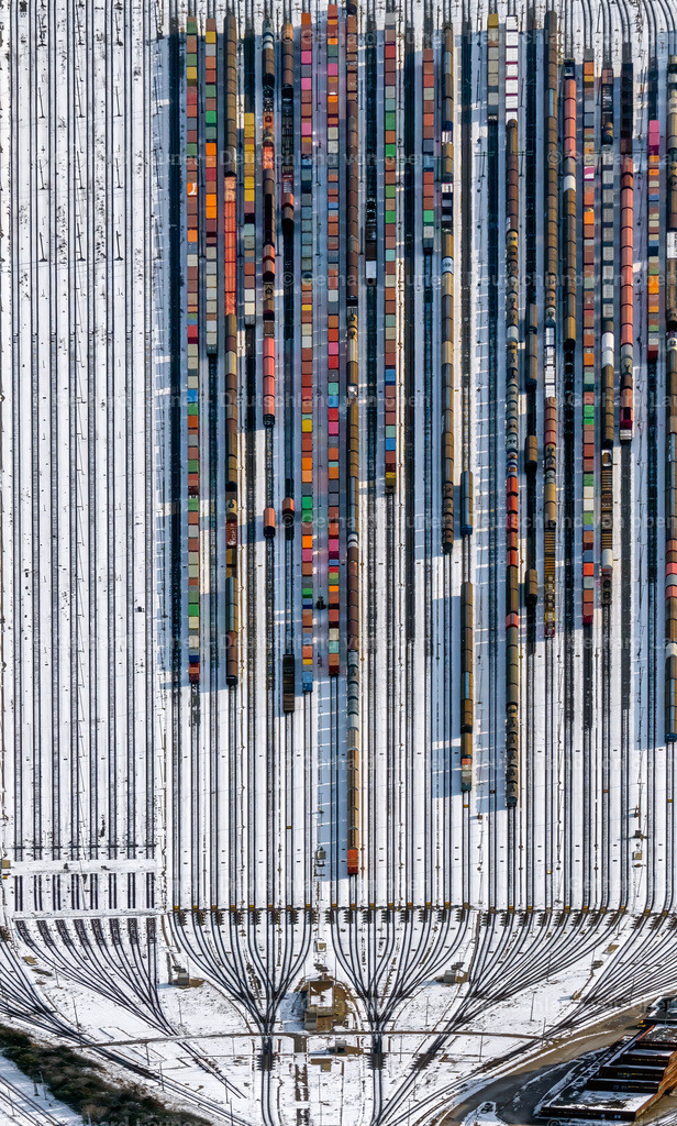 4044871 | winterlicher Rangierbahnhof Maschen