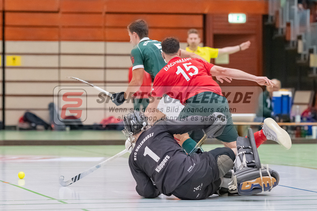 HK_20230108_102434 | 1. Bundesliga ( Halle ) Herren Crefelder HTC - Uhlenhorst Mülheim am 8.1.2023 Crefelder HTC  ( CHTC ), Krefeld , Bachmann Lucas Maximilian ( Crefelder HTC #15 )