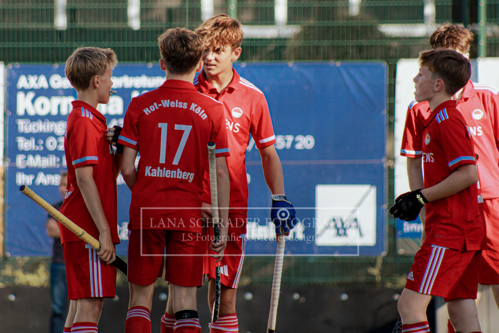 MU14 FINALE Westdeutsche Meisterschaft  Rot-Weiß Köln - HTC Uhlenhorst Mülheim 24.09.23 Düsseldorf-084 | lanaschraderfotografie - Realisiert mit Pictrs.com