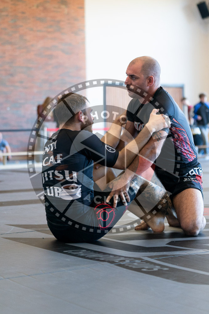 20250329PBB4568 | Fighters compete during the International Luta Livre (ILLCS) Germany IX Spring 2025 Competition spring on March 29, 2025 in Hannover, Germany.© Chiara Dazi