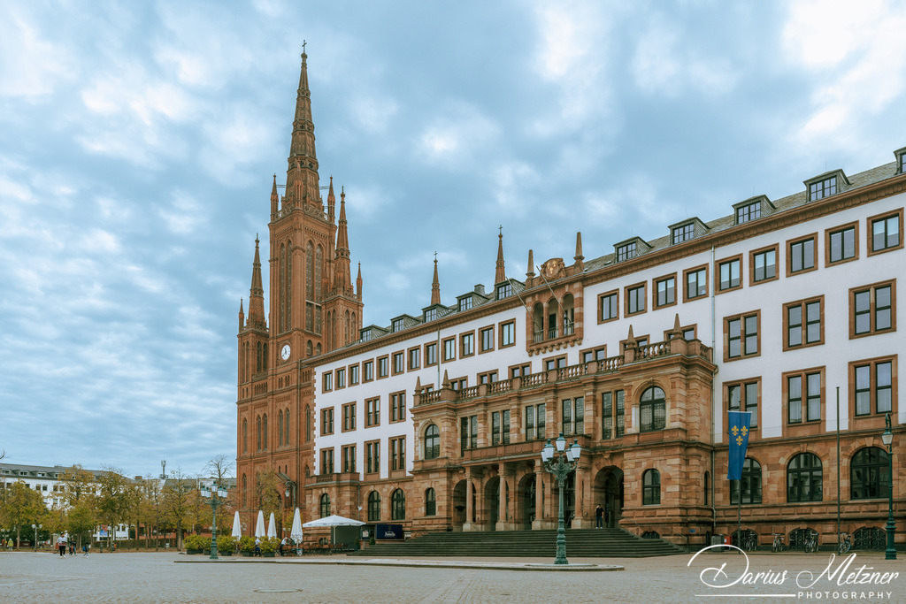 Das Rathaus in Wiesbaden | Das Rathaus in Wiesbaden