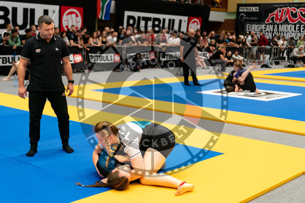 20230916PBB7193 | Fighters compete during the grappling tournement ADCC Trials (European, Middle East and African Championship) in Warsaw, Poland, on September 16, 2023.