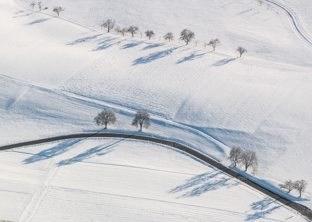 24B0100 | winterliche Landschaft bei Waiblingen