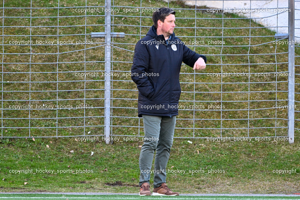 SV Spittal 1921 vs. ATUS Ferlach 24.3.2024 | Headcoach SV Spittal Philipp Dabringer, SV Spittal 1921 vs. ATUS Ferlach 24.3.2024, SV Spittal 1921 vs. ATUS Ferlach am 24.03.2024 in Spittal an der Drau (Goldeck Stadion), Austria, (Photo by Bernd Stefan)