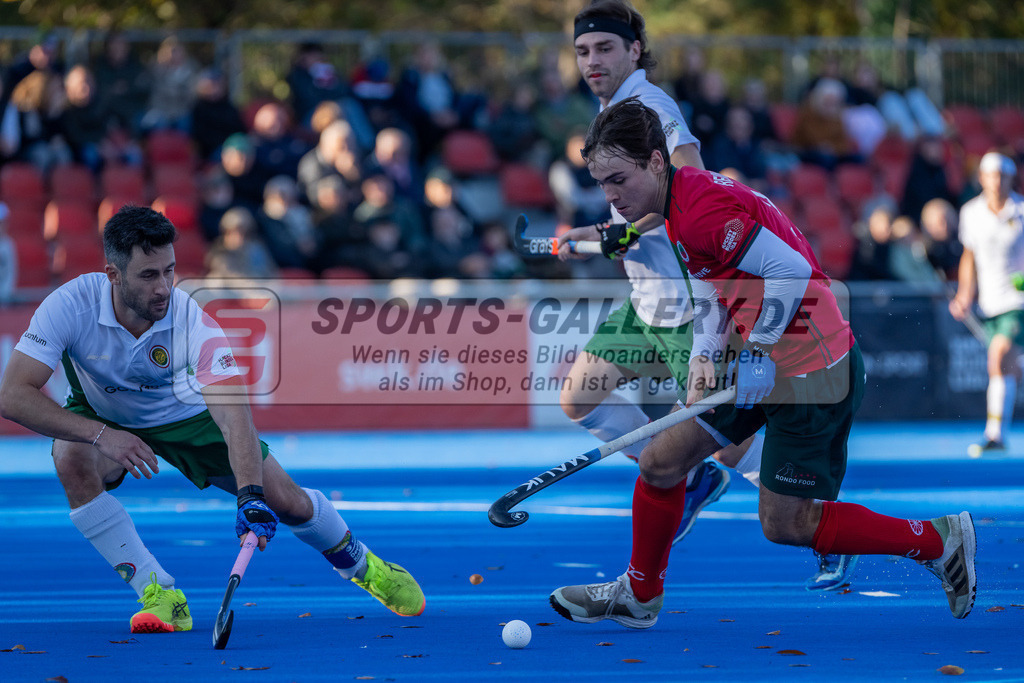 HK_20241103_108547 | 1. Bundesliga Herren Crefelder HTC - Hamburger Polo Club am 3.11.2024 CHTC Krefeld, Krefeld , Reissinger Hans ( Crefelder HTC #21 )