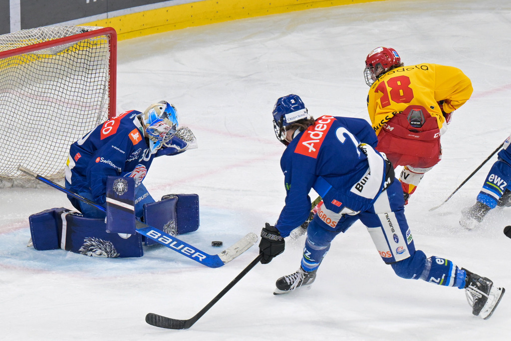 ZSC Lions vs EHC Biel-Bienne Esprit - 30. März 2024 | ZSC Lions vs EHC Biel-Bienne Esprit
Swiss Life Arena, Zürich

Bild: Sportfotografie Markus Aeschimann | www.markus-aeschimann.ch - Realisiert mit Pictrs.com