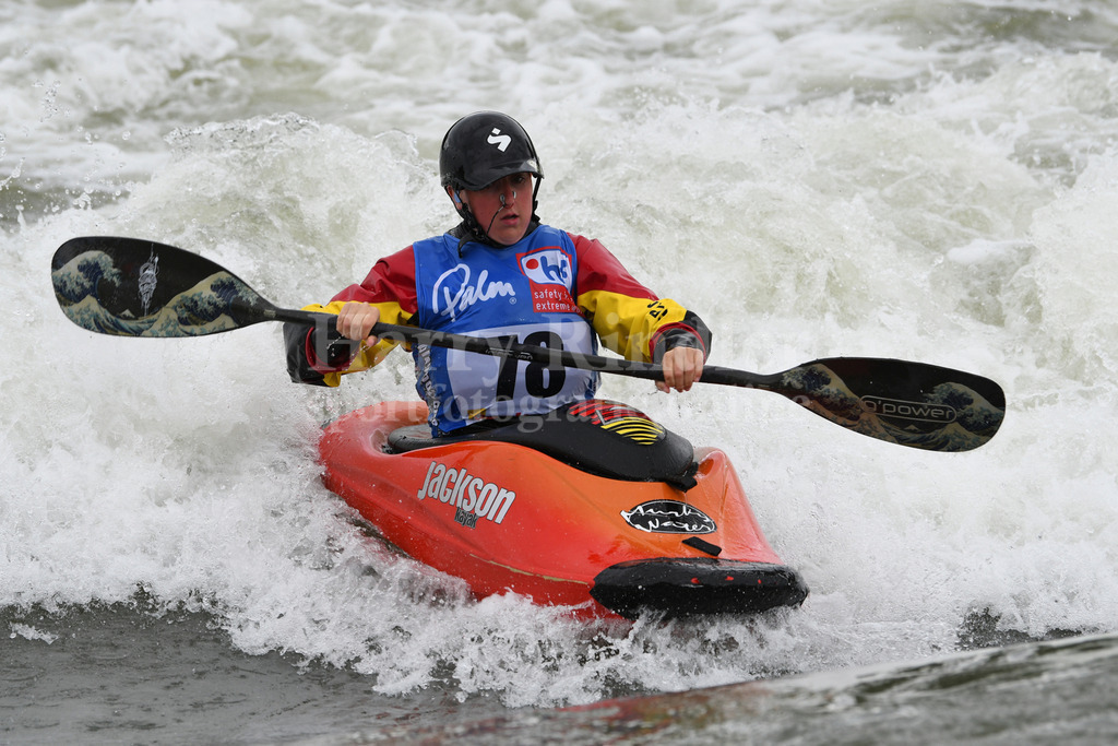 ICF CANOE FREESTYLE WORLD CUP 1 / PLATTLING | 2024 ICF CANOE FREESTYLE WORLD CUP 1 / PLATTLINGWomen's Kayak SurfaceMerle HAUSER (Germany) #78 - Realisiert mit Pictrs.com