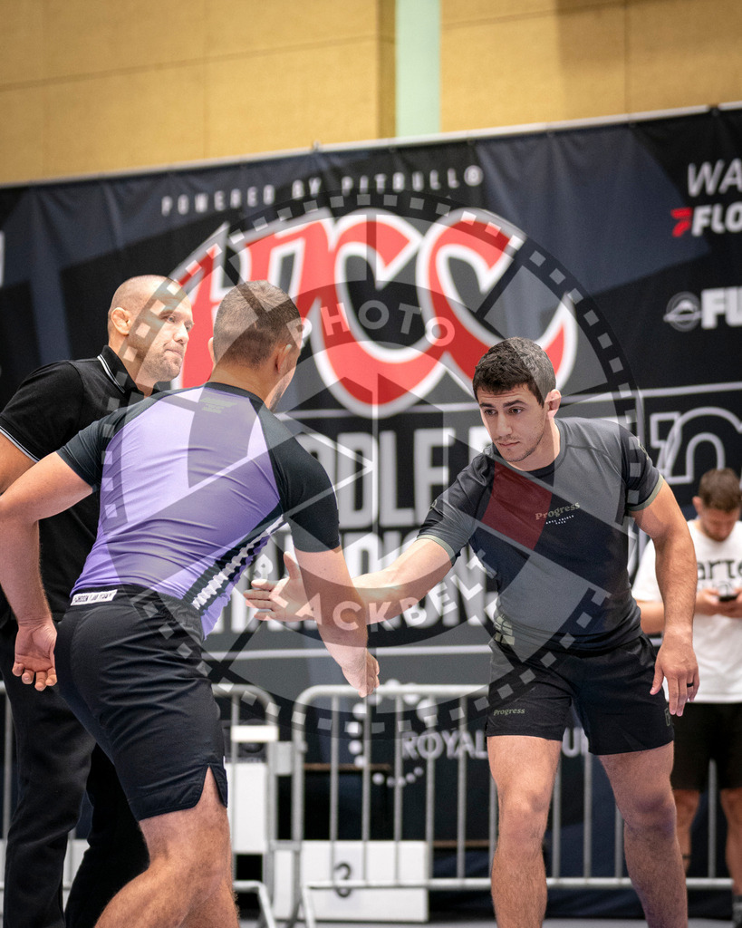 20230916PBB1956 | Fighters compete during the grappling tournement ADCC Trials (European, Middle East and African Championship) in Warsaw, Poland, on September 16, 2023.