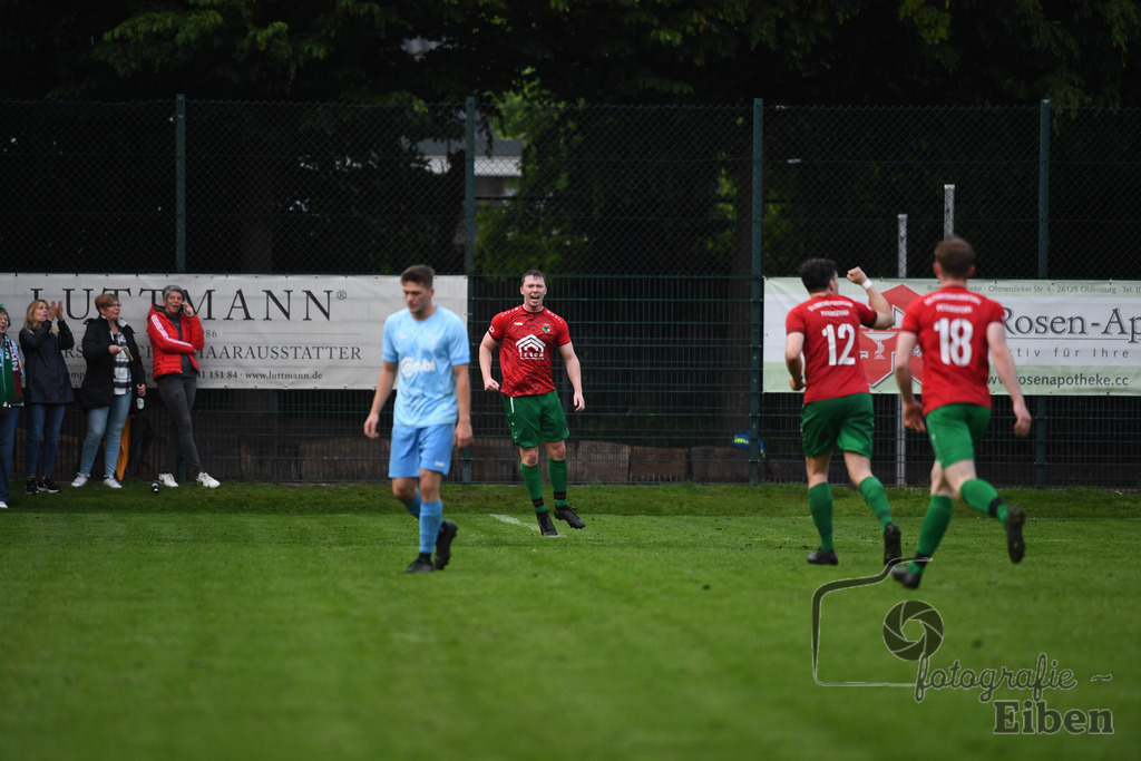 BV Bockhorn-SG FriPe | Relegation zur Kreisliga; BV Bockhorn (blau)-SG FriPe (rot) am 05.06.2025 in Oldenburg/Ofenerdiek (Lagerstraße), Photo: Philip Eiben 2025 - Realisiert mit Pictrs.com