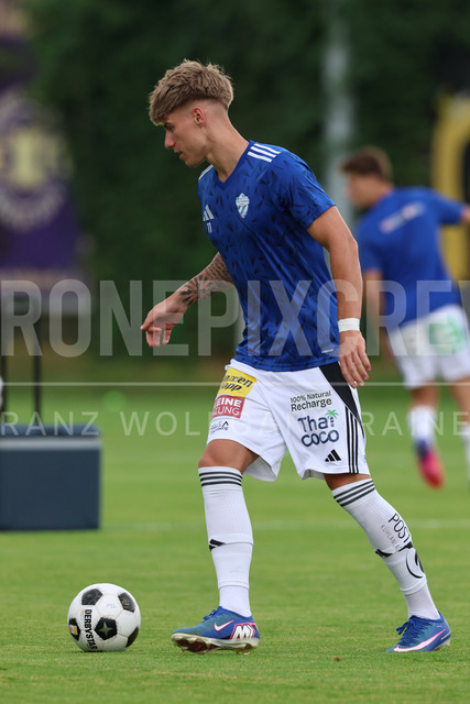 Friendly Match: SC Weiz vs TSV Hartberg in Weiz | Weiz, AUSTRIA, 01.JUL.26 - SOCCER - ADMIRAL Bundesliga, SC Weiz vs TSV Hartberg, test match. The image shows Matthias Postl (Hartberg)..
