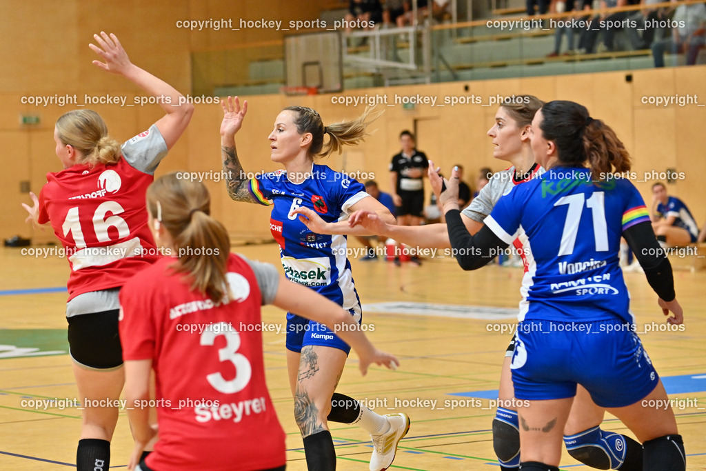 SC Ferlach Damen vs. WAT Atzgersdorf 3.9.2022 | #6 KAVALAR Anna-Maria, #16 TESCHE Luca, #8 Kolundzic Hena, #71 Voncina Luna