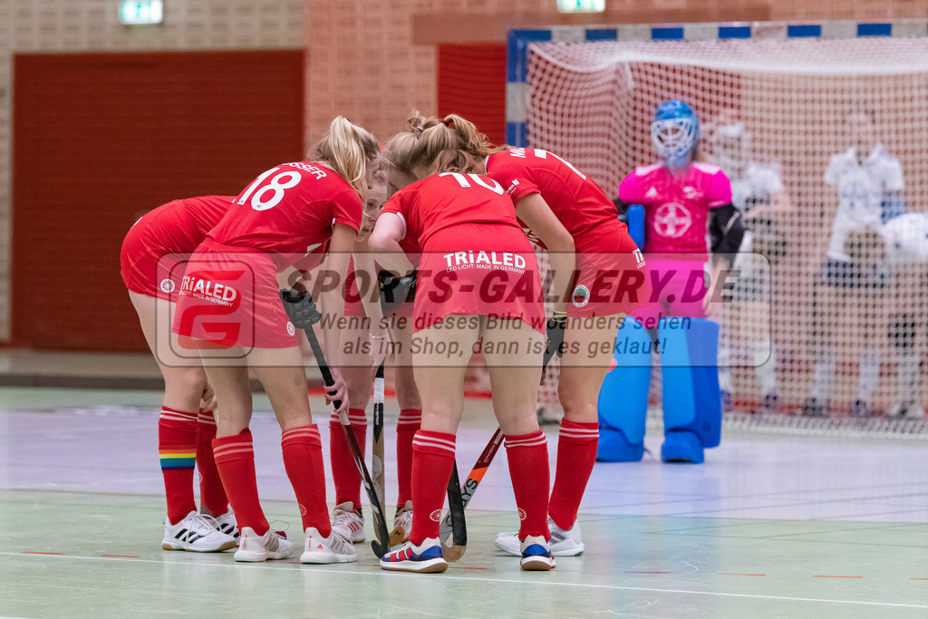 HK_20230114_102865 | 1. Bundesliga ( Halle ) Damen Crefelder HTC - RTHC Leverkusen am 14.1.2023 Crefelder HTC  ( CHTC ) Halle Glockenspitz , Krefeld ,