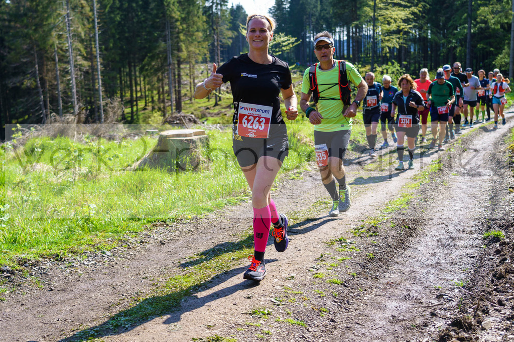 Rennsteiglauf 2023 | Rennsteiglauf 2023 am 12. Mai 2023 - Marathon-Strecke Neuhaus/Rwg. - Schmiedefeld