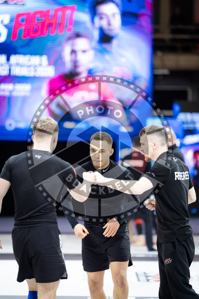 20260214PBB3886 | Fighters compete during the ADCC European Trials  competition day 1 in Belgrade, Serbia, on February 14, 2026.