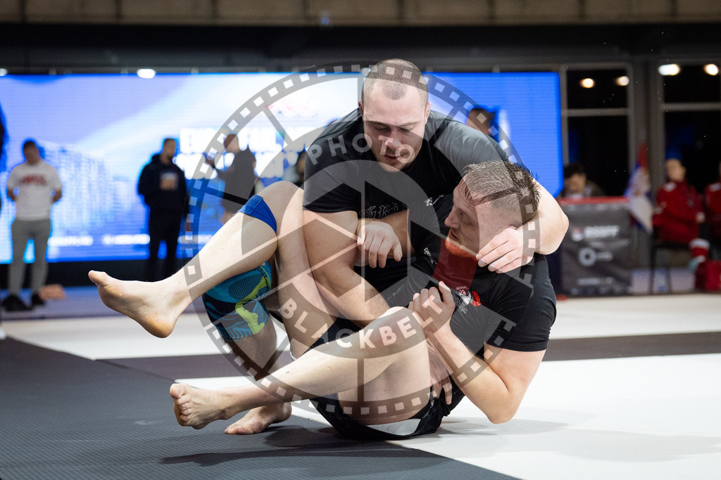 20260214PBB5050 | Fighters compete during the ADCC European Trials  competition day 1 in Belgrade, Serbia, on February 14, 2026.
