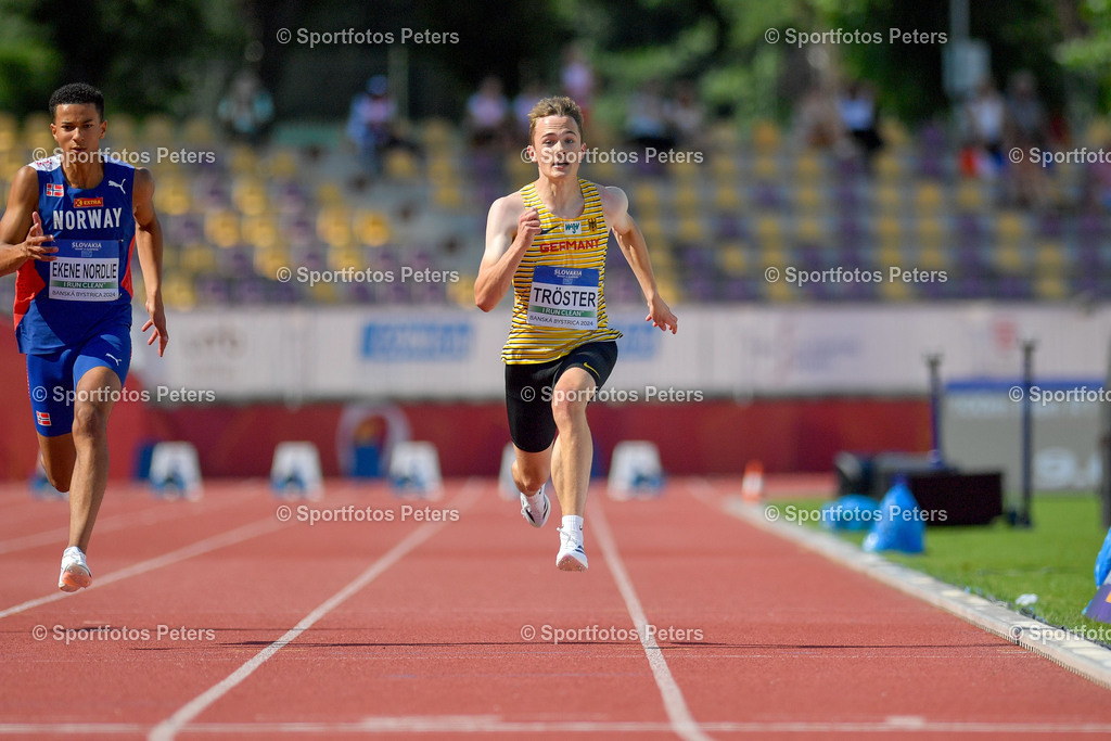 U18 EM - Ben Tröster_4 | U18-EM am 18.07.2024 in Banska BrysticaFoto: DLV/Kai Peters - Realisiert mit Pictrs.com