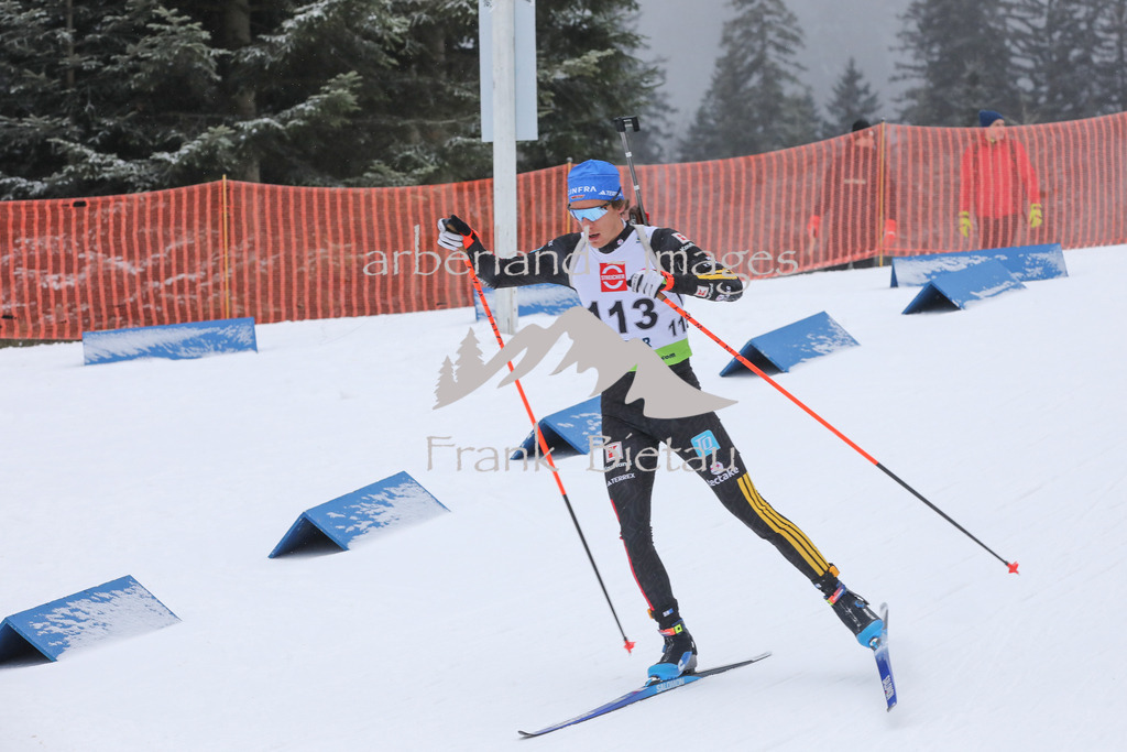 OE7A9249 | IBU Biathlon Cup 2026 / Herren - Einzel kurz, Franz Schaser