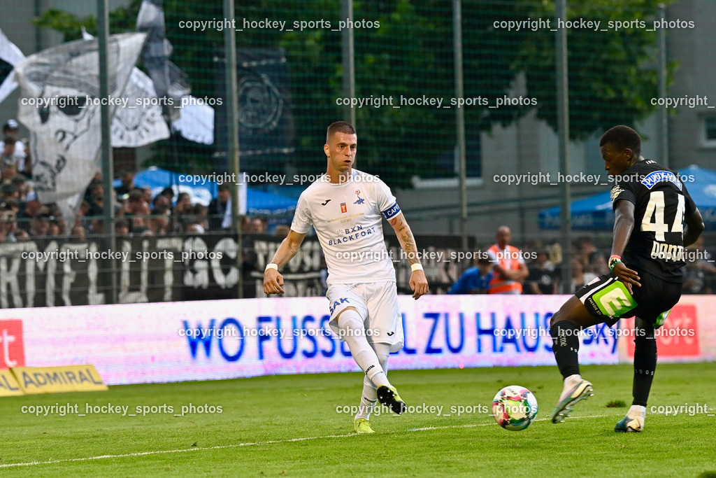 SAK vs. SK Sturm 22.7.2023 | #24 Zoran Vukovic, #44 Amadou Dante