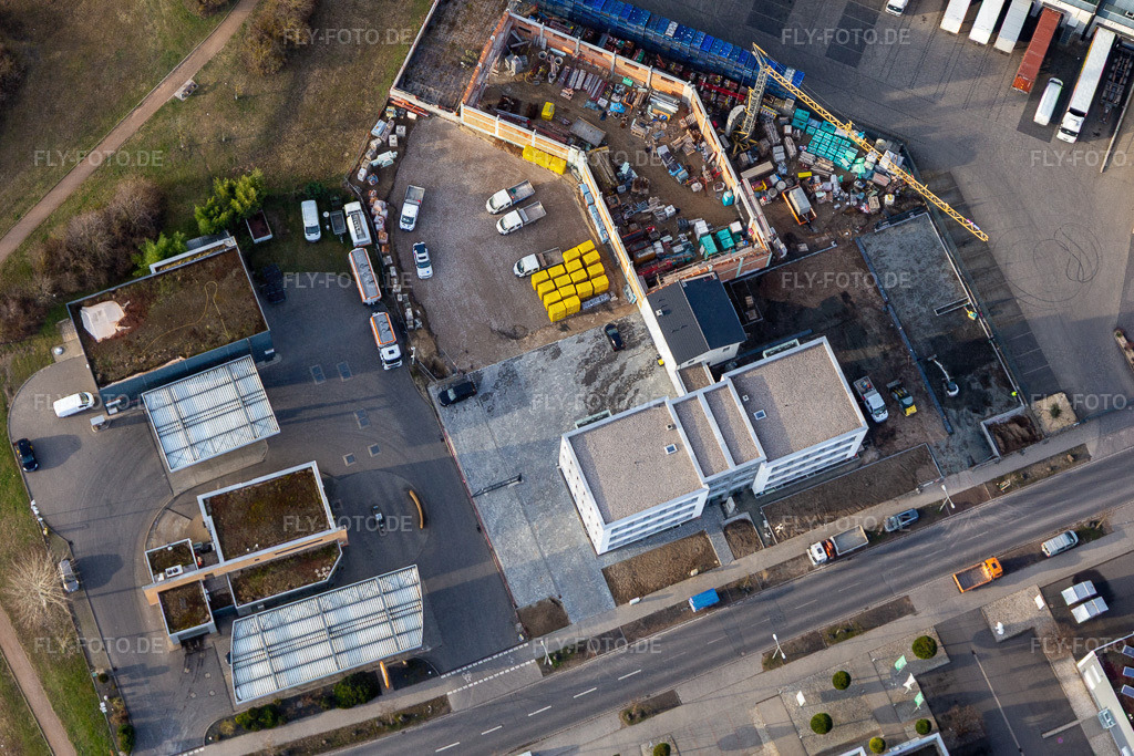 Ziehl Mineralöle e.K | Luftbild: Ziehl Mineralöle e.K in Frankenthal im Bundesland Rheinland-Pfalz in Deutschland. Foto: IMG_130513.jpg vom 12.02.2022 durch ©2025 Werner Riehm fly-foto.de/copyright - Realisiert mit Pictrs.com