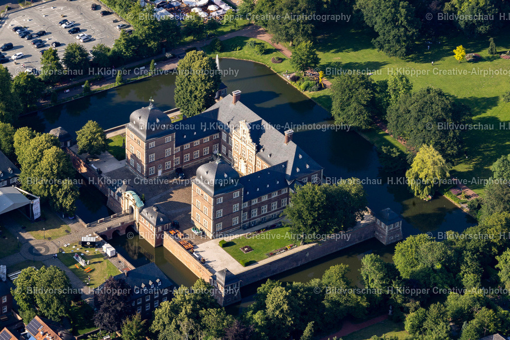 luftbilder-ahaus-kreis Borken-9925 | Luftbild Stadt Ahaus und Wasserschloss Ahaus - Realized with Pictrs.com