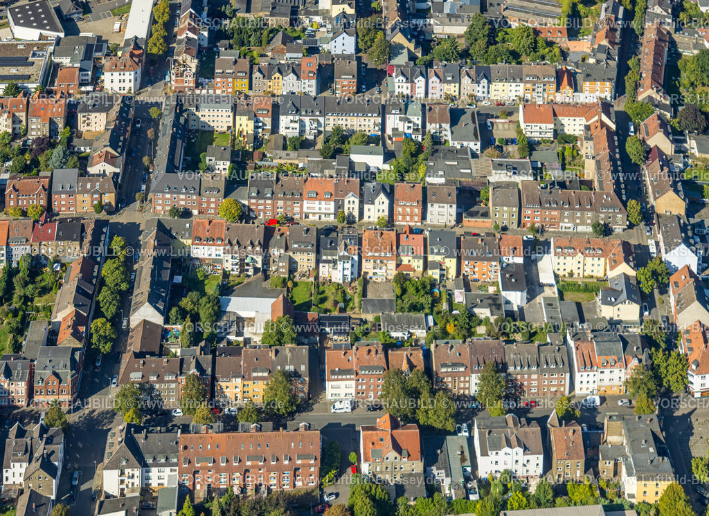 Hamm250901736-2 | Luftbild, Wohngebiet Wohnsiedlung zwischen Sedanstraße, Albertstraße und Roonstraße, Mitte, Hamm, Ruhrgebiet, Nordrhein-Westfalen, Deutschland