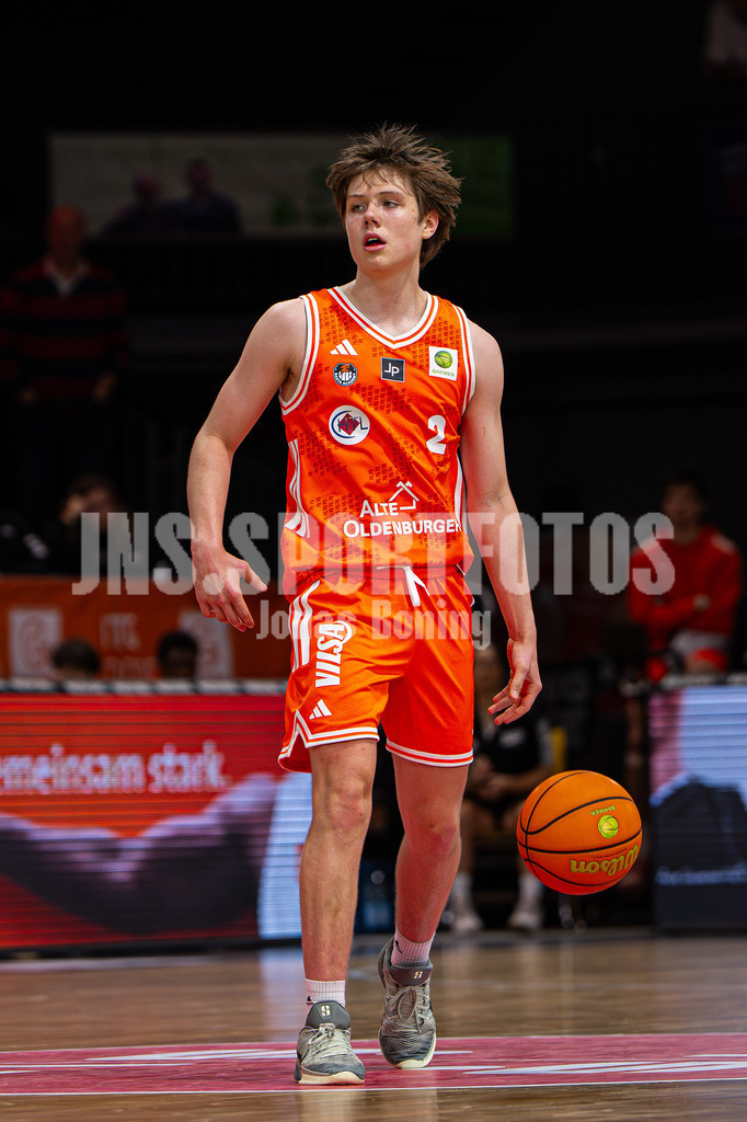 Basketball I Herren I Saison 2025-2026 I ProB Nord I 21. Spieltag I Rasta Vechta II - Iserlohn Kangaroos I 3431 | Epke Kruthaup (2, RASTA Vechta II) - Realisiert mit Pictrs.com