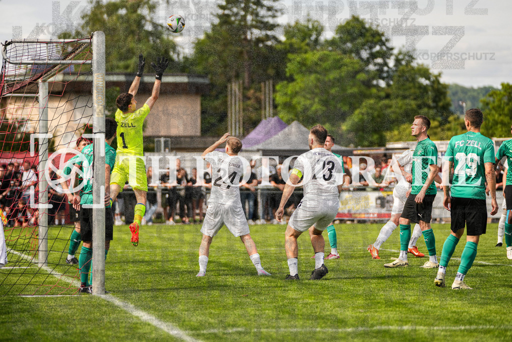 GER, FC Zell - FC Wittlingen, Fussball, Rothaus Bezirkpokal, Finale, Saison 2024/2025, 29.05.2025 | GER, FC Zell - FC Wittlingen, Fussball, Rothaus Bezirkpokal, Finale, Saison 2024/2025, 29.05.2025Foto: TH Fotografie/Alessio Bosco