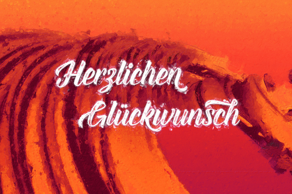 Herzlichen Glückwunsch | Online Shop für Christen: Christliche Poster XXL, Plakate, Wandbilder als Leinwand & christliche Postkarten, Kalender, Sticker & Lizenzen zum Download. Die Kunstwerke im christliche Geschenke Shop zeigen die Jahreslosung 2025, Gott, Jesus & mehr.