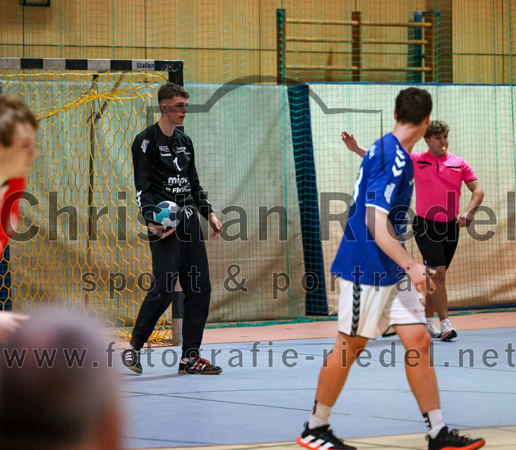 2022-11-19_056_SpVgg_Altenerding_gegen_TG_Landshut_II | Erding, Deutschland, 19.11.2022:
Handball, Bezirksoberliga Männer 2022 / 2023, 9. Spieltag, SpVgg Altenerding gegen TG Landshut II, Endergebnis: 33:31

Simon Stütz (TG Landshut, #1)

Foto: Christian Riedel / fotografie-riedel.net