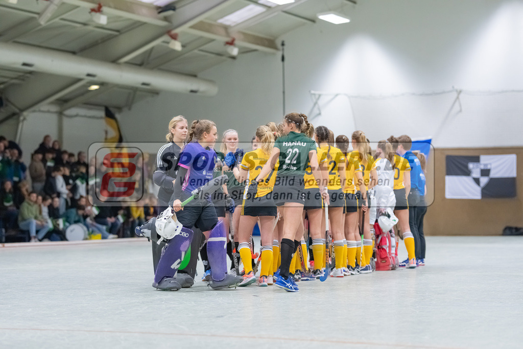 HK_20230225_104154 | Deutsche Meisterschaft WU16 Harvestehuder THC - 1. Hanauer THC am 25.2.2023 DSC 99, Düsseldorf ,