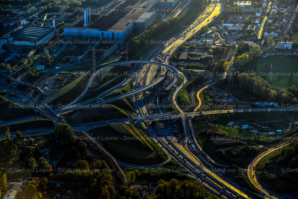 9100395 | Verkehrsknotenpunkt bei Bochum