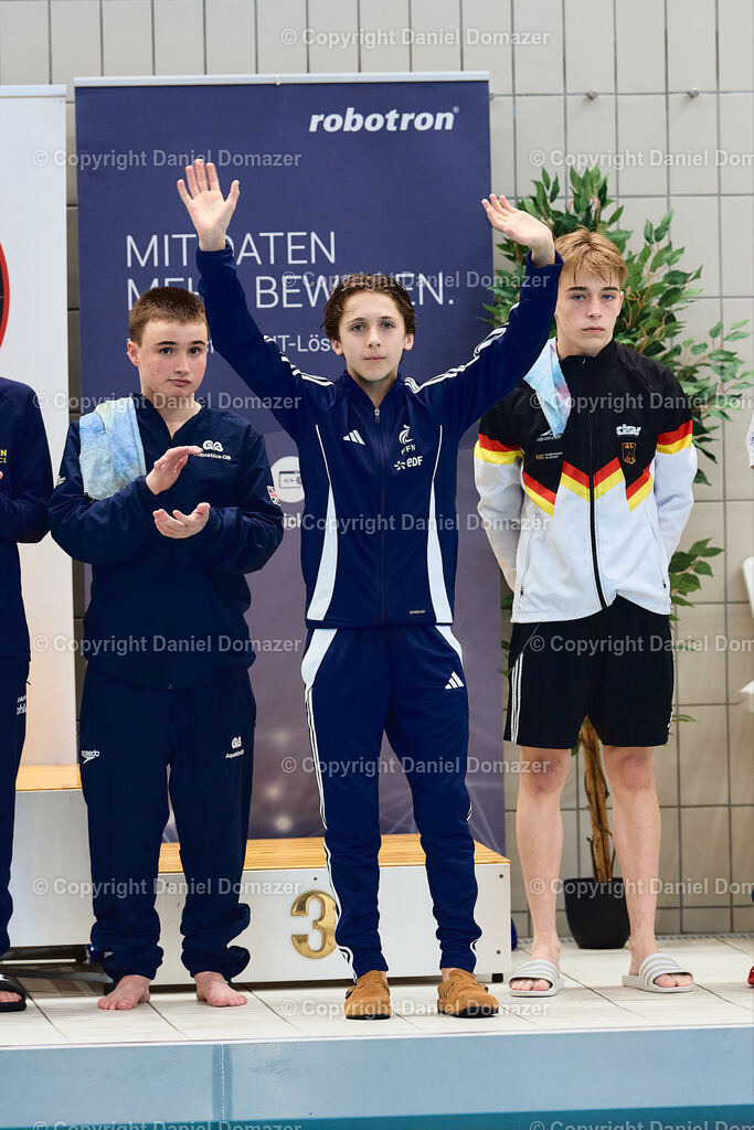 International Youth Diving Meet 2026 | Day 3 of 5 | International Youth Diving Meet 2026| Day 3 of 5 | 24.04.2026 | Youth diving competition featuring 1m and 3m springboard and platform at the Schwimmsportkomplex Freiberger Platz in Dresden.@ Domazer Photography - Realisiert mit Pictrs.com