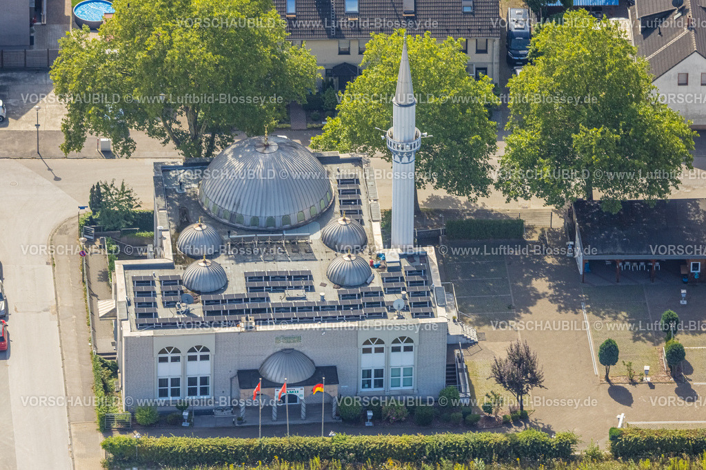 Gladbeck250800018 | Luftbild, DITIB- Türkisch Islamische Gemeinde zu Gladbeck e.V., Butendorf, Gladbeck, Ruhrgebiet, Nordrhein-Westfalen, Deutschland