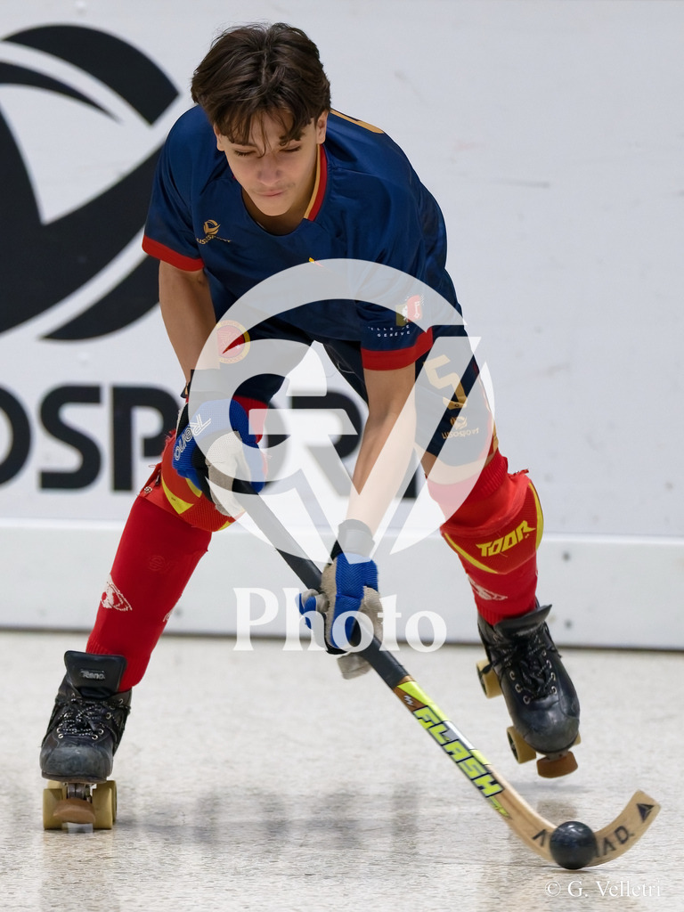 U17  - Geneve RHC B v Geneve RHC A  |  during the U17  match between Geneve RHC B and Geneve RHC A  at Centre sportif de la queue d'arve in Geneve, Switzerland