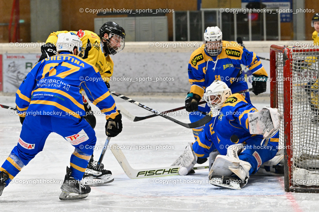 EC Spittal Hornets vs. EHC Althofen 6.1.2024 | #67 Horn Fabian, #9 Essmann Kevin, #31 Horn Fabian