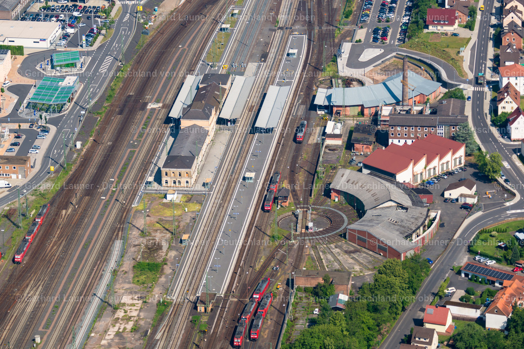 3805015 | Bahnhof und Gleisanlagen, Bebra