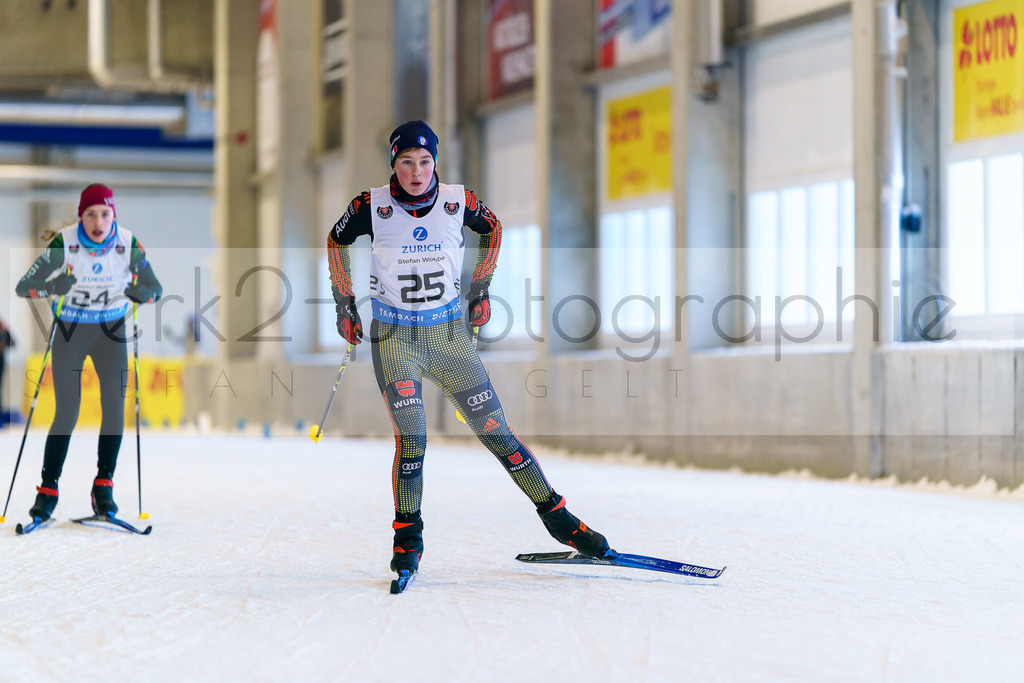 Thüringer Meisterschaft Oberhof | Skihalle Oberhof am 2. Februar 2025