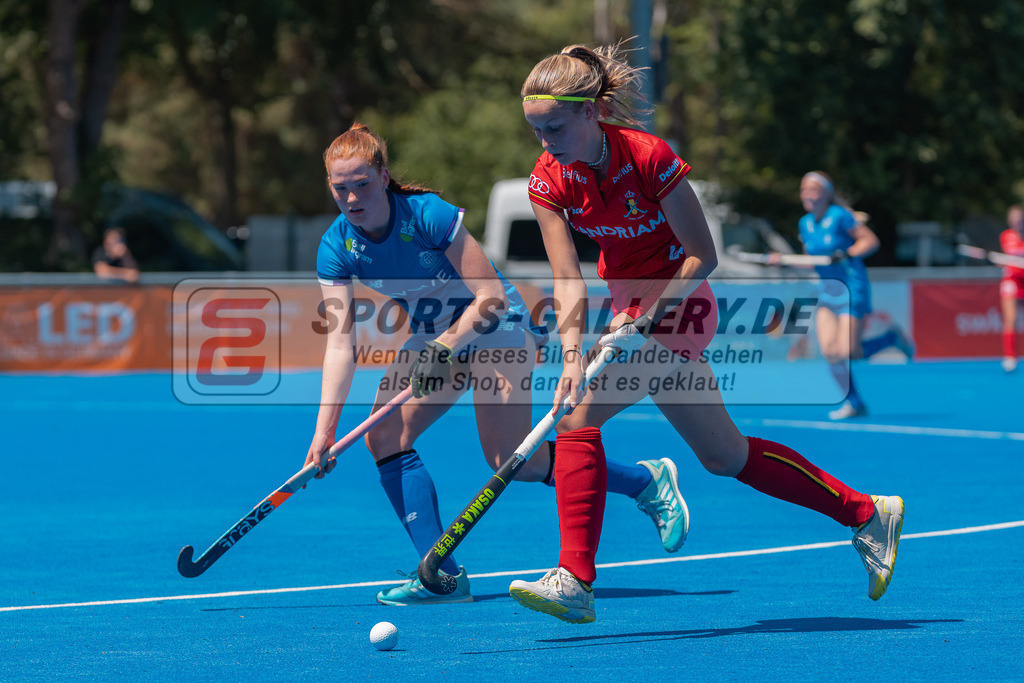 HK_20230708_109858 | Euro Hockey WU18 Belgium - Scotland Championship Girls &amp; Boys am 8.7.2023 CHTC , Krefeld ,