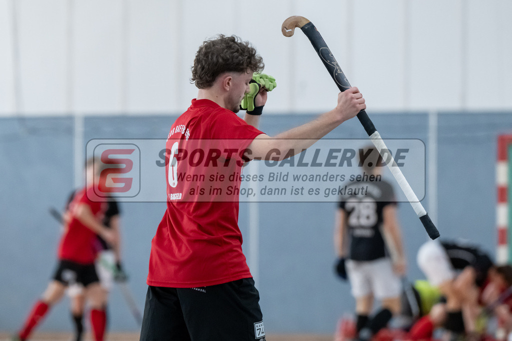 HK_20250202_102321 | 2. Bundesliga Halle Herren Club Raffelberg - Schwarz Weiss Köln am 2.2.2025 Halle am Raffelberg, Duisburg ,