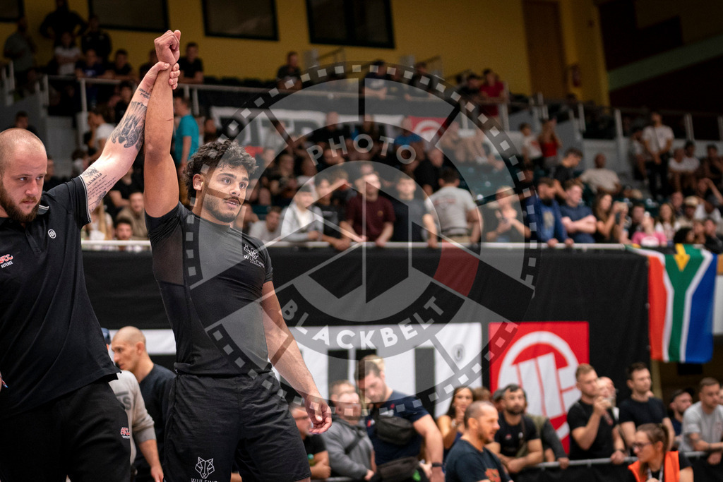 20230916PBB1935 | Fighters compete during the grappling tournement ADCC Trials (European, Middle East and African Championship) in Warsaw, Poland, on September 16, 2023.