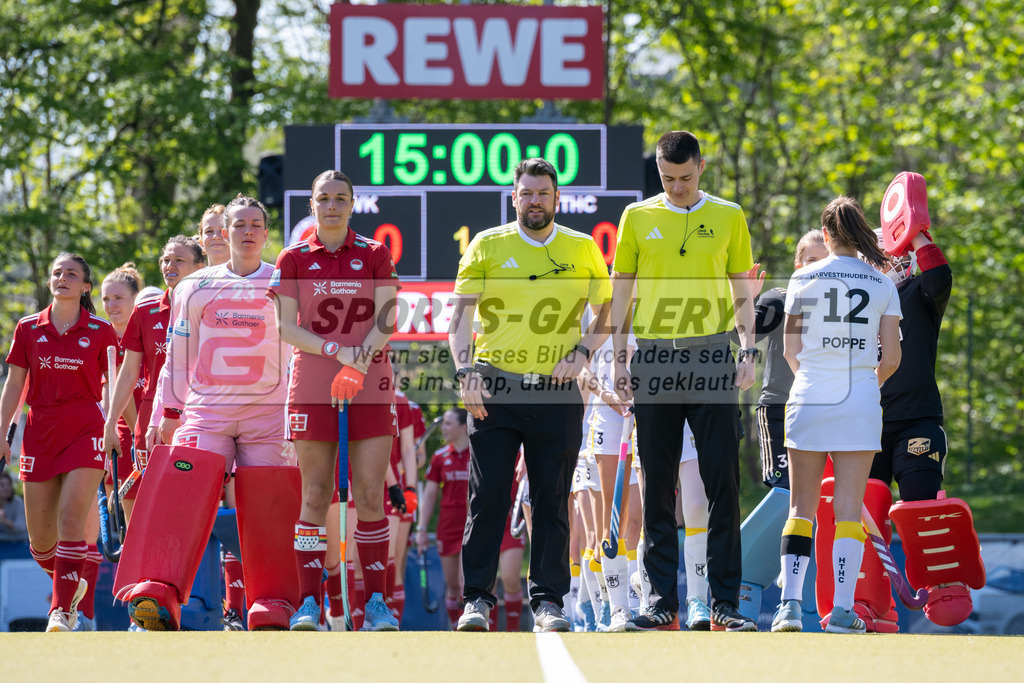 SFE_20250412_0014 | Köln, Deutschland, 12.04.2025:  Hockey 1. Bundesliga Damen Rot-Weiss Köln - Harvestehuder THC im KTHC Stadion Rot-Weiss Köln Tennis and Hockey Club am 12.04.2025 in Köln, Deutschland. (Foto von Stephan Fehrmann)Köln, Germany, 12.04.2025: Hockey 1. Bundesliga Damen Rot-Weiss Köln - Harvestehuder THC in KTHC Stadion Rot-Weiss Köln Tennis and Hockey Club at 12.04.2025 in Köln, Deutschland. (Foto from Stephan Fehrmann)