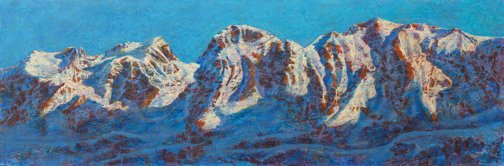 Landschaft | Werkverzeichnis-Nr. 340 • 2011 • Original: 240 x 80 cm - Realisiert mit Pictrs.com